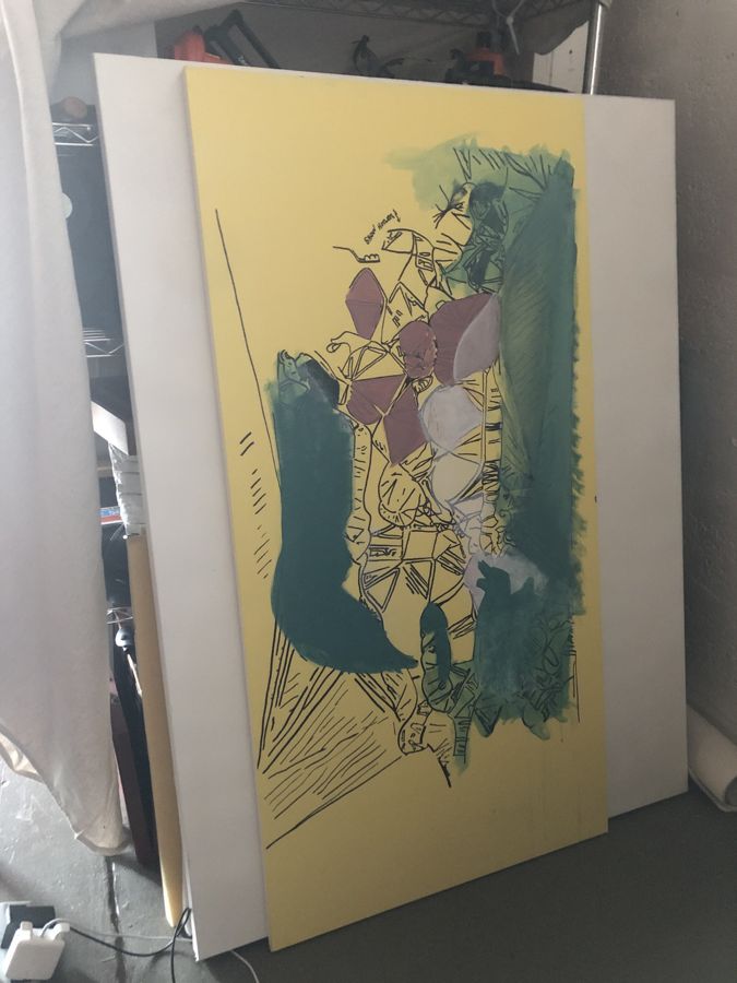 Painting, early stage